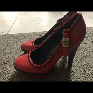 Calvin Klein red pumps -size 7